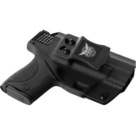 We The People Holsters - Black - Right Hand - IWB Holster Compatible with Glock 17/19 / 44 w/Surefire X300U-A Light RDS