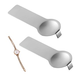 2 Pcs Italian Bracelet Link Tools,Charm Tool Stainless Steel,5mm Bracelet Opening Tool,Italian Charm Tool Thumb Style,Jewelry Bracelet Charm Bracelet Starter for Adding and Removing Charm