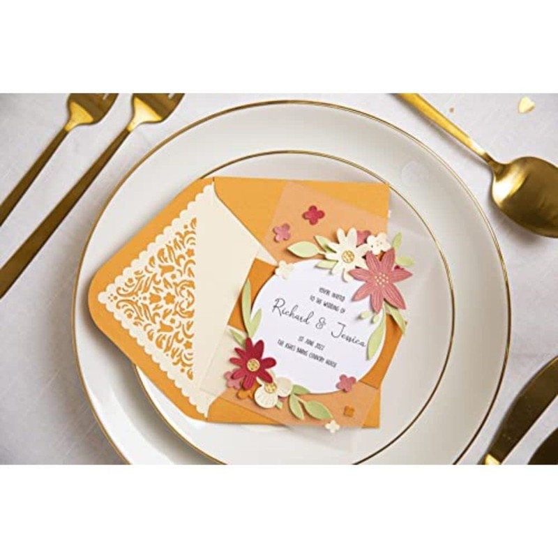 Sizzix Framelits Die Set 6PK Circle Frames, Paper, Multicolor, from