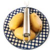 Kerafactum Jacket Potato Skewer Potato Skewer Shell Potato Fork Fork