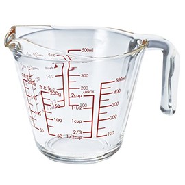 Hario Heat Resistant Glass Measuring Cup, 500ml