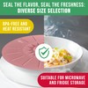 Silicone Lids for Food Storage - 6 Pack - 6