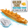 GoldenTanic Titanic Bath Boat And Pool Toy, Titanic Model Titanic