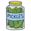 C&D Visionary JSX Designs Pickle Jar Patch, Green, Blue