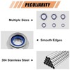 WEGOUP 145 PCS Nylon Insert Lock Nuts Assortment Kit, Metric