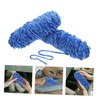 TEHAUX 2 Rolls Thick Chenille Yarn for Crocheting Convenient Polyester
