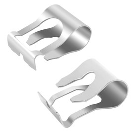 2PCS Windshield Wiper Linkage Bushings Clip,Wiper Linkage Assembly Clip to Secure & Avoid Connecting Rod Popping Out,Professional Car Accessories Wipers Linkages Motor Metal Clips
