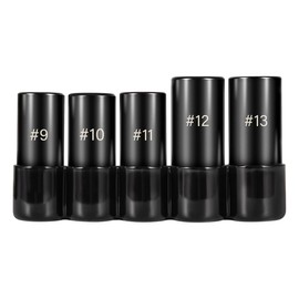 gokeshfly 71670 Large Tap Socket Set 5pcs, Fit for 5/8", 11/16", 3/4", 7/8" and 1" with 1/2" Drive