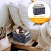 6 Pcs Storage Basket Foldable Cube Fabric Bins Square Mini