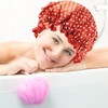 Women's Shower Cap, 2 Pieces Shower Caps, Waterproof Shower Cap,