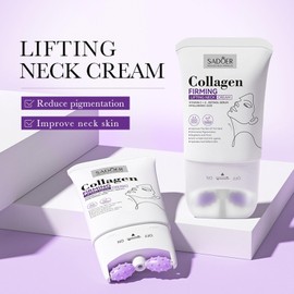 Aacnre SADOER Collagen Firming Lifting Neck Cream, SADOER Neck Collagen Cream - Reduces Neck Wrinkles, SADOER Collagen Firming Lifting Roller Neck Cream, Anti-Aging Moisturizer (2)