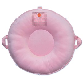 Pello Multi-use Luxe Baby-Toddler Floor Pillow/Play Mat/Lounger (Sadie/Light Pink)