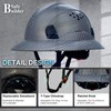 SAFEBUILDER Full Brim Hard Hats Construction Hardhats Safety Helmet Vented