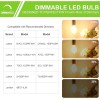 BRIMAX C35/B11 4W Warm LED Light Bulbs 40 Watt Equivalent