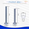 Engine Stand Bolt Kit 3/8-16 Compatible with SBC 305 327