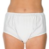Suprima PVC Incontinence Briefs in White 56