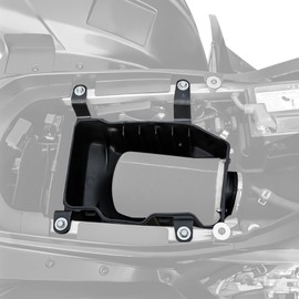 LUXEMOTO Air Filter Box Cleaner Case for Yamaha Raptor 700 700R 06-25, Fuel Customs Intake High Flow Airbox Box Housing for Yamaha Raptor 700 700R 2006-2025, Replace OEM #1S3-14411-00-00