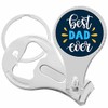 Best Dad Ever Nail Clippers Plus Bottle Opener Keychain