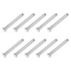PATIKIL 6 x 55 Mm Single Hole Clevis Pins, 10