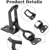 6 Pack Adjustable Toggle Clamp, Black Pull Latch, Heavy Duty