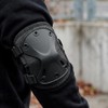 Elbow pads protect, black
