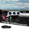 Jimen Compatible with Ford Mustang 2015-2023, 3PCS Center Console Dash