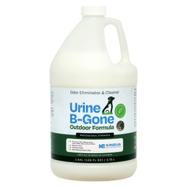 Urine B-Gone-OD Professional Pet Urine Enzyme Cleaner, Pet Yard Odor Eliminator for Artificial Grass, Concrete & More, 1 Gallon