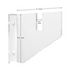 Skateboard Wall Mount Clear Acrylic Storage Display Deck Skateboard Wall