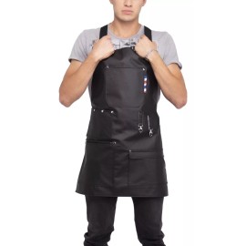 Barbest Mandil Delantal Para Barbero Peluquero Lord Manchester Color Negro
