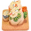 [kubagasaya] Kababaya Okinawa Souvenir Sisar Figurine, Mini, Entrance, Parent-child Sisar