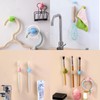 AELITOK 16Pcs Creative Silicone Thumb Wall Hook - Multifunction Adhesive