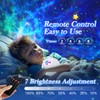 PIKOY Star Projector, 105 Effects+Dimmable Galaxy Projector Light for Bedroom,