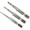 SK11 Hexagonal Shaft Short Drill Set for Carpentry 3 Pieces