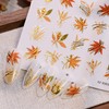 Autumn Fall Nail Art Stickers Decals Fall Leaves Nail Design