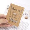 ShiQiao Spl Horoscope Necklace for Women Libra Astrology Necklace Gifts