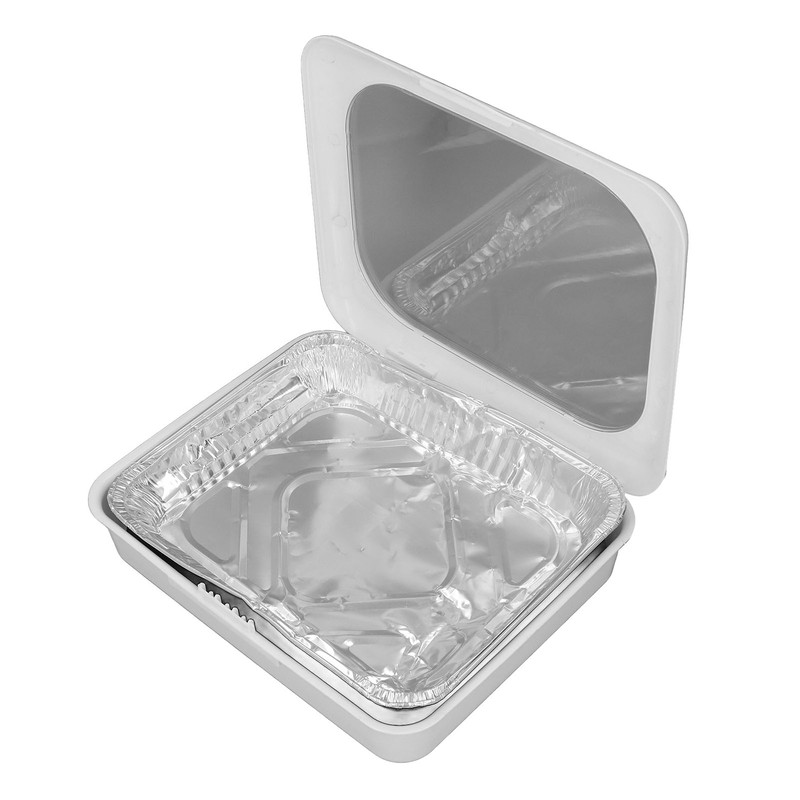Foil Tray Holder Set Insulation Lightweight Portable Food Foil Dish