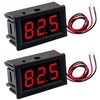 Greluma Pack of 2 DC 5V-120V Digital Voltage Display, 0.56