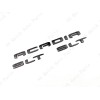 GMC 5PC Gloss Black Door Rear Tailgate Acadia SLT Letter
