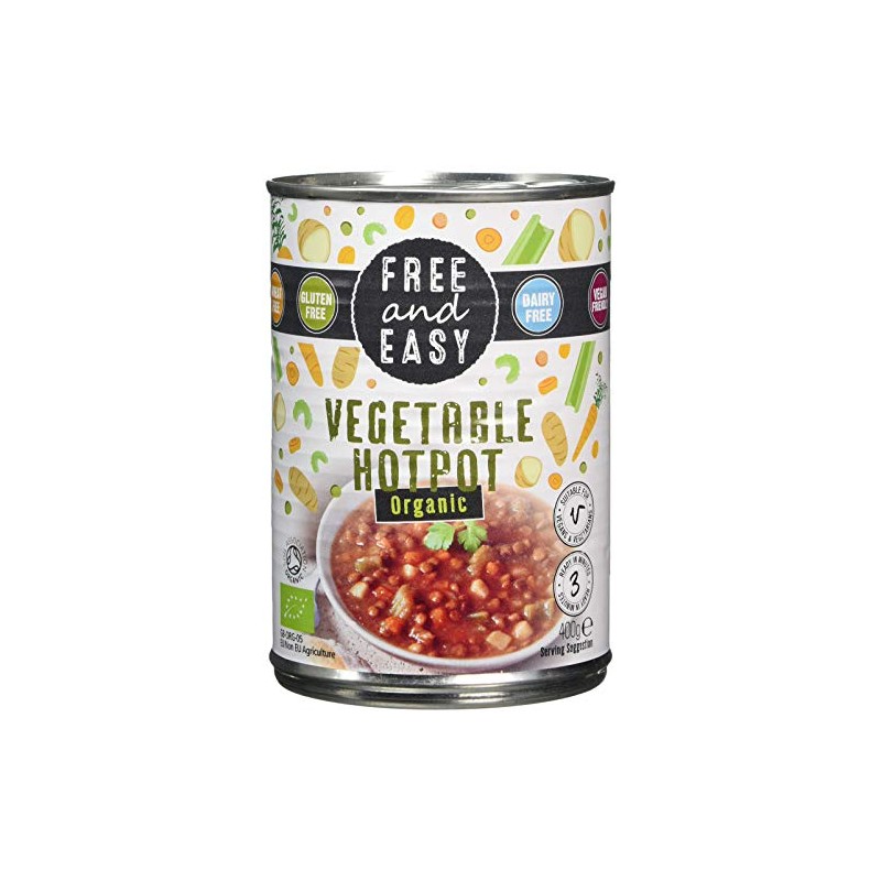 Free and Easy Organic Vegetable Hotpot, 400g