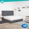 SWEET NIGHT Mattress Protector, White, 70 x 140 x 15