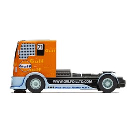 Scalextric C4089 Gulf No. 71 Team Truck, Multicolor, 25.4 x 15.24 x 10.16 cm