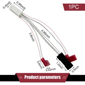 Shakas 1PCS Thermistor for Norcold RV 618548 Refrigerator Thermistor Control Assembly, for N61X N62X N64X N81X N82X N84X N521 N610 N611 N621 N622 N641 RV Refrigerator Models