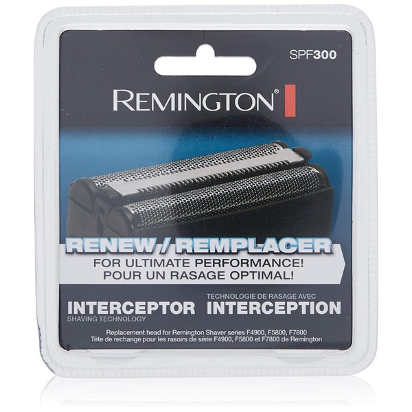 Remington SPF-300 Screens and Cutters for Shavers F4900, F5800, and F7800, Silver