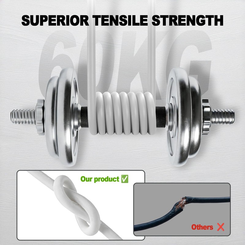 3 FT 12 Gauge Extension Cord Outdoor, Heavy Duty Weatherproof