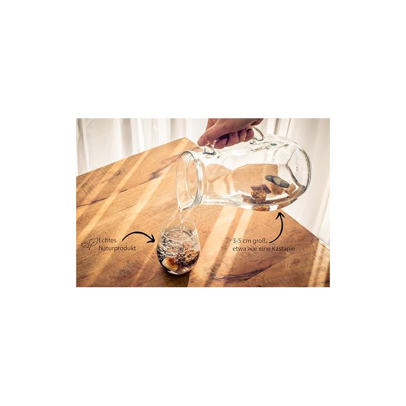 Lebensquelle Plus Wassersteine Premium Mischung | 10 Stck beliebte Steine