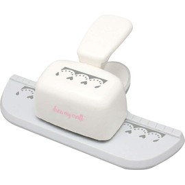 DRESS MY CRAFT/CRAFTER'S 3PL Paper Punch, Heart Border