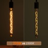 Decoaui E26 T10 12 Inch Long Tubular LED Edison Bulbs,