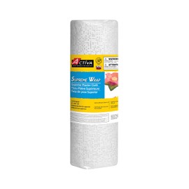 ACTIVA Supreme Wrap – The Premium Art and Craft Modeling, Casting and Sculpture-8" x 15' 1 Roll Plaster Cloth, 8"x15' Single, White