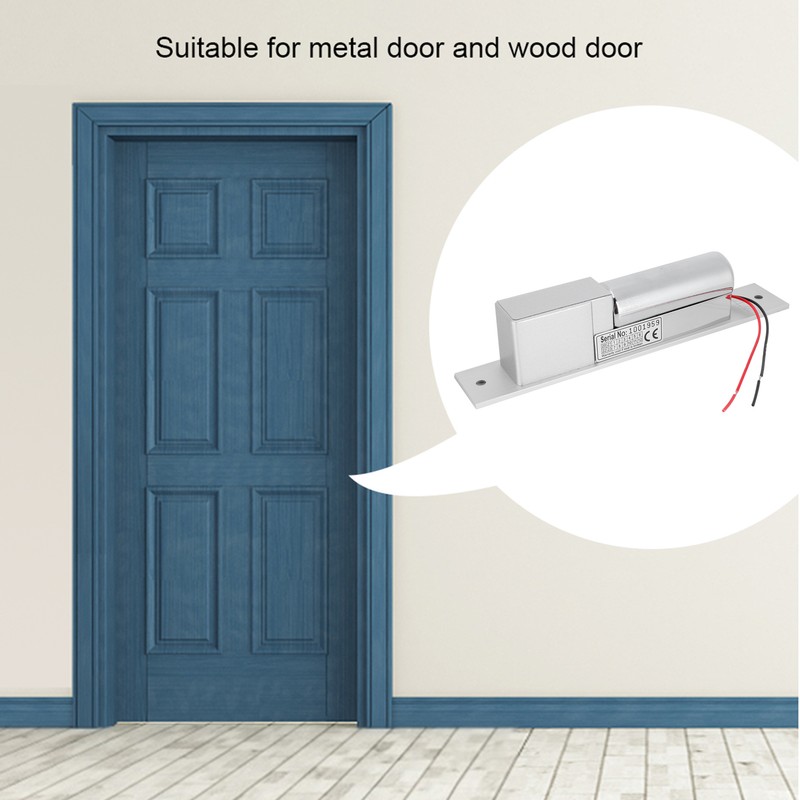 Ultra Low Temperature Electric Bolt Lock Glass Door Security Access