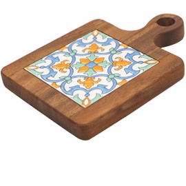 Natural Wood Tiles Pot Mat,Anti-Scalding Plate Mat Drink Coasters for Hot Tea Pots and Pans Pad Holders,Kitchen Counter Accessories (C)